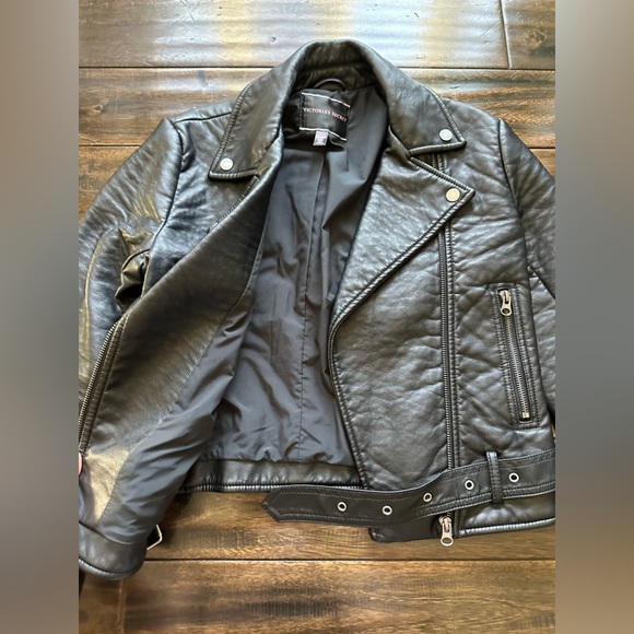 Victoria's Secret Faux Leather Jacket - Picture 9 of 9